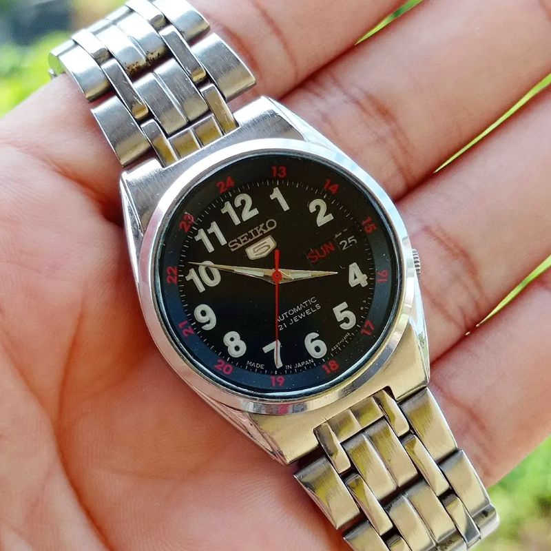 Jam tangan Seiko 4227 military