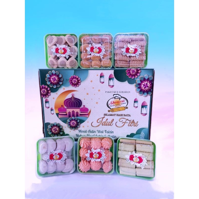 

PAKET KUE LEBARAN IDUL FITRI ISI 6 TOPLES