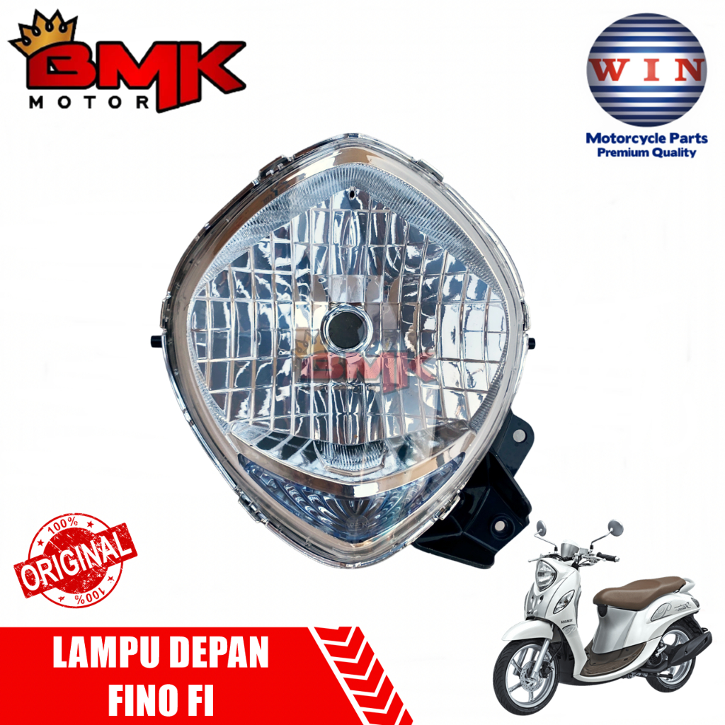 Win Lampu Depan Reflektor Headlamp Fino Fi 115 125 2013 2014 2015 2016 2017 2018