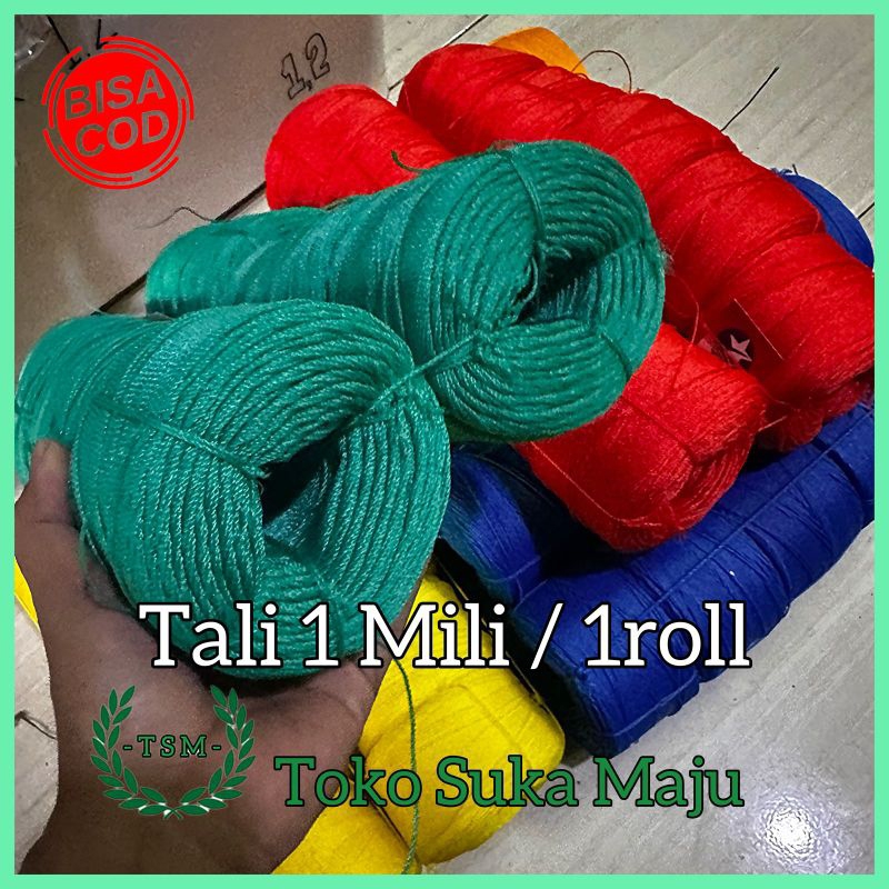 Tali Tambang Kecil 1mm / Tambang PE 1 mm MURAH +/- 200 Meter