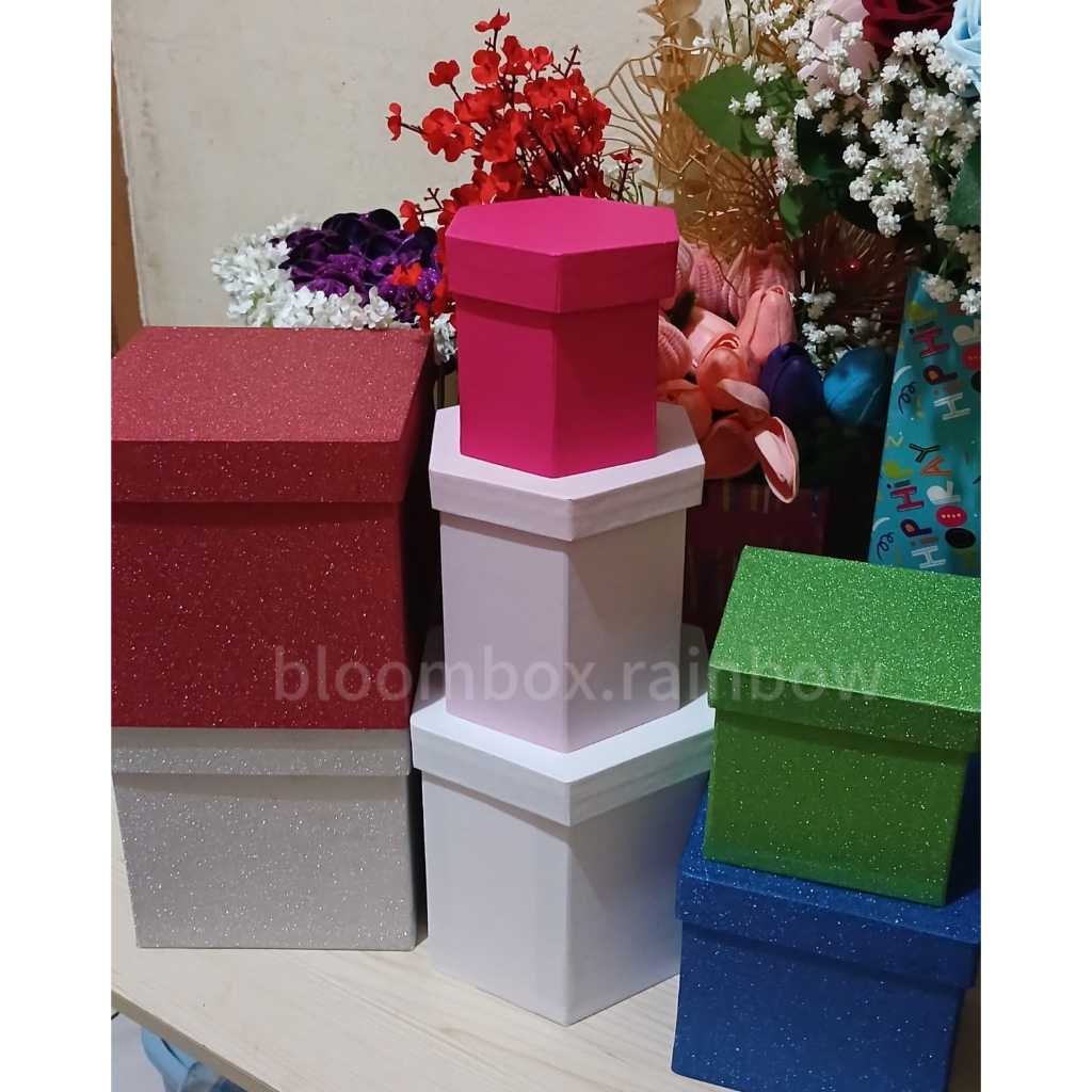 

Bloom Box Kotak Kubus | Kotak Kado | Bloom Box Flower