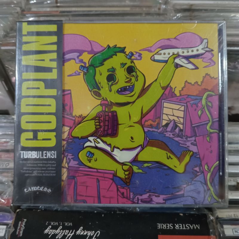CD Original Godplant - Turbulensi
