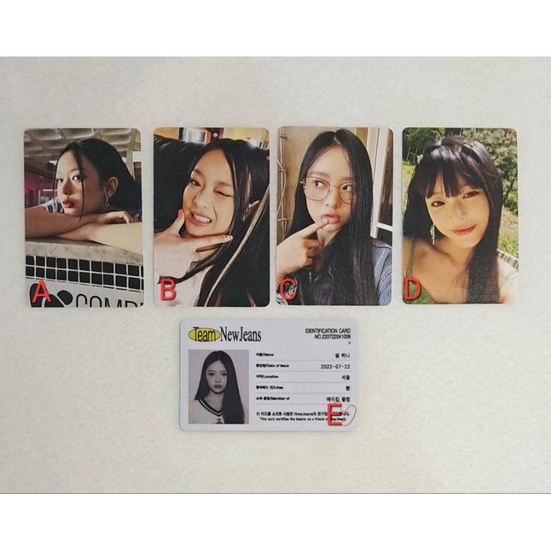 Hanni Newjeans PC OFFICIAL Bluebook Album