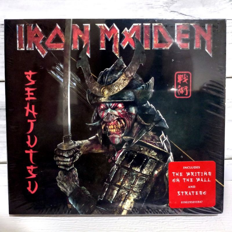 CD Iron Maiden Senjutsu Original 2CD