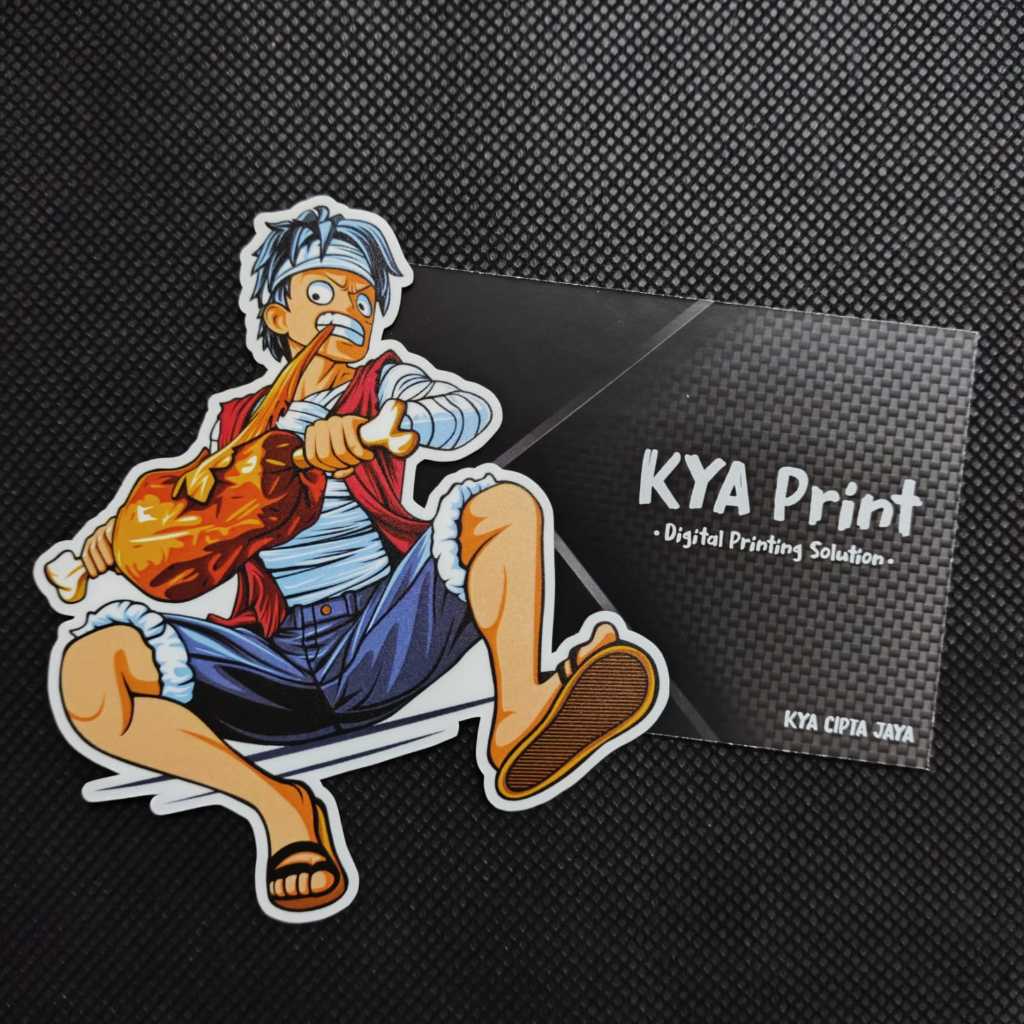 

Premium Sticker One Piece Luffy Eat