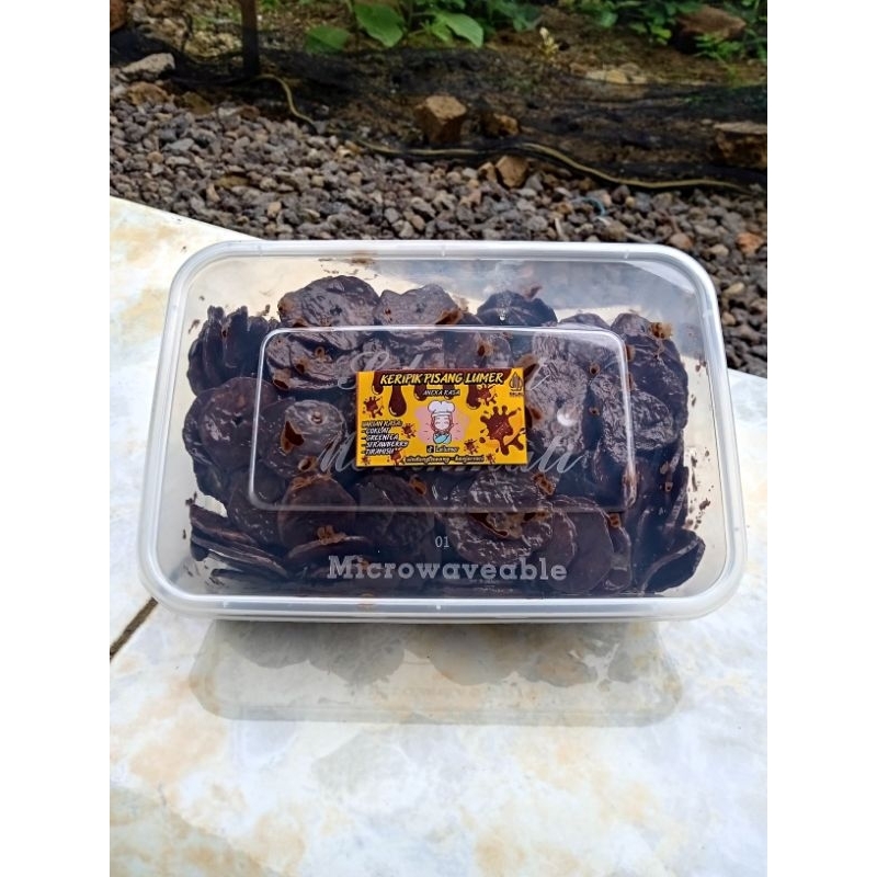 

keripik pisang coklat lumer