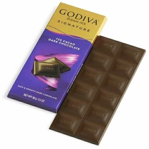 

GODIVA Signature 72% Cacao Dark Chocolate Tablet 90g