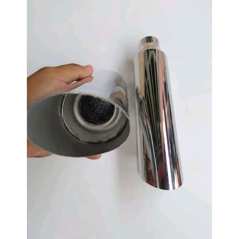 Knalpot mobil racing Bambu runcing suara bass kering, sangat cocok untuk semua tipe mobil bensin dan