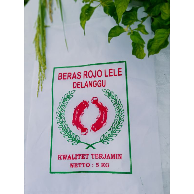 

Plastik kemasan beras Rojolele 5kg 100pcs termurah