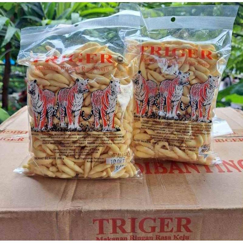 

Bidaran keju triger 200gr / bidaran triger