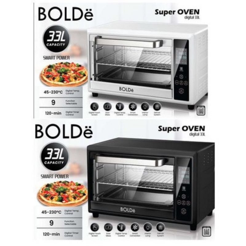 BOLDE Super Oven Listrik Digital Diamond Series 33 Liter Original
