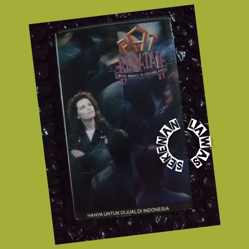 Kaset Pat Benatar - Wide Awake In Dreamland (Mulus)