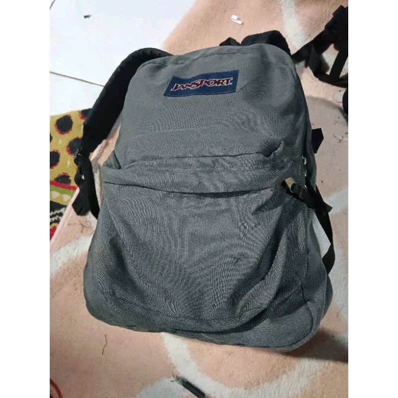 JanSportTas Ransel keren nan menawan second / Jiper berfungsi semua. Tas Internasional Super Duper K