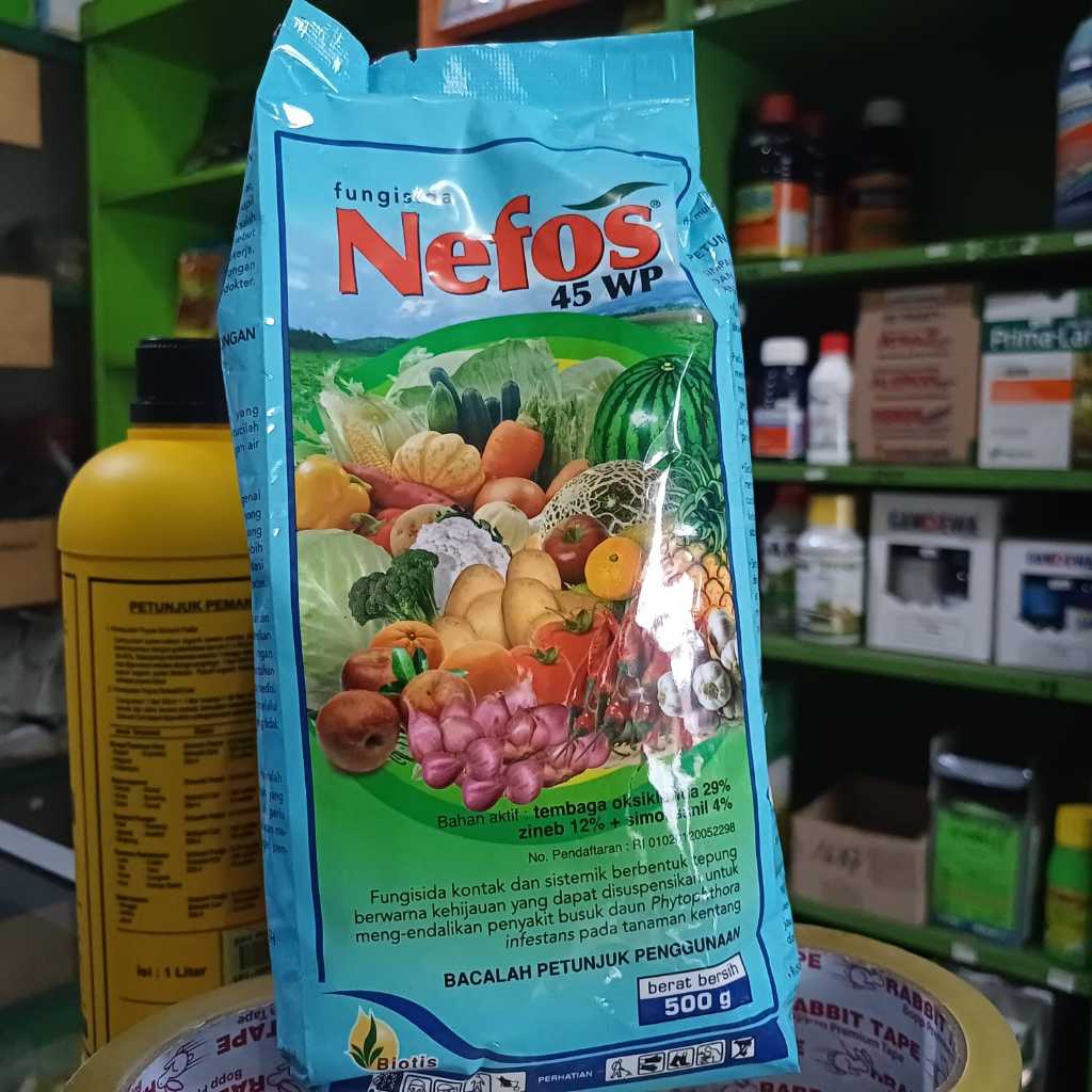 Fungisida Nefos 45 WP 500 gram