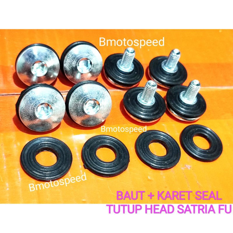 [COD] BAUT TUTUP HEAD SATRIA FU GXS FU FI NEW INJEKSI BAUT KARET SEAL O RING TUTUP HEAD SUZUKI SATRI