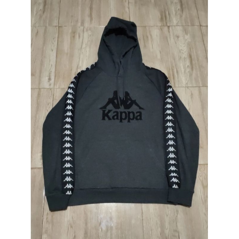 Hoodie Kappa Spell out Velvet Big logo