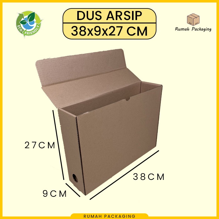 

Kardus Arsip / Box File / Kotak Arsip Uk. 38x9x27 CM