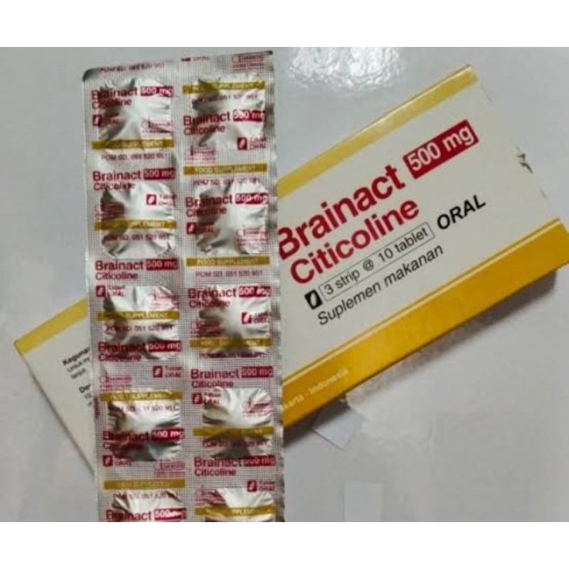 BRAINACT CITICOLINE 500 MG
