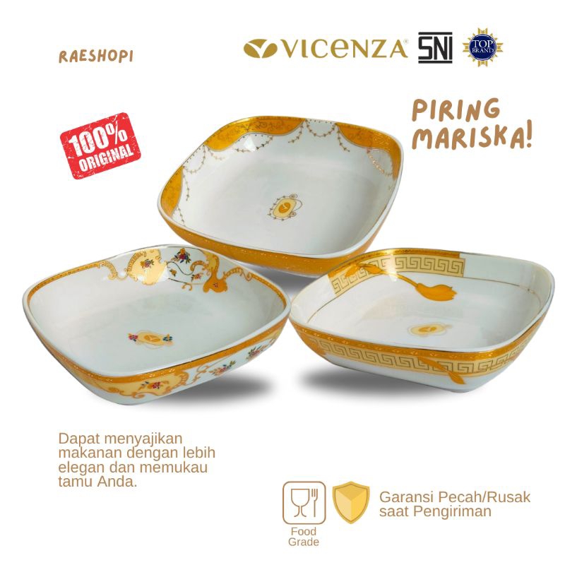 VICENZA PIRING MARISKA P60 MOTIF CAMELIA/LILY/PADI 1 PC