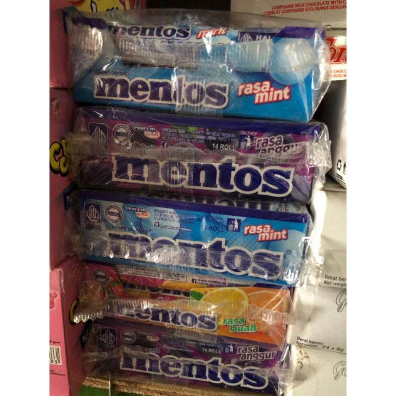 

Permen Mentos Roll