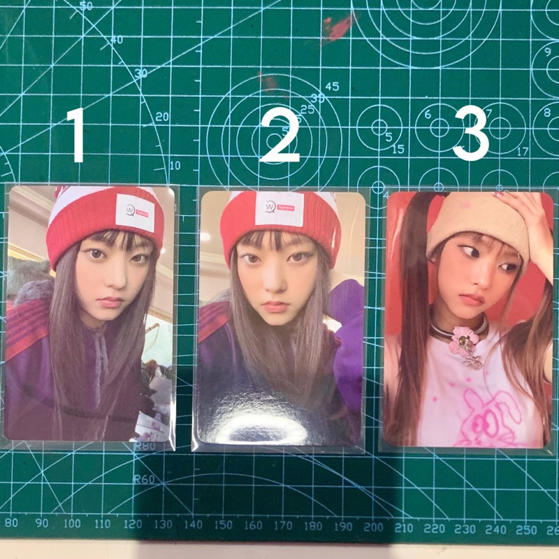 [READY] newjeans danielle, haerin, minji omg weverse photocard, minji season greeting 2023