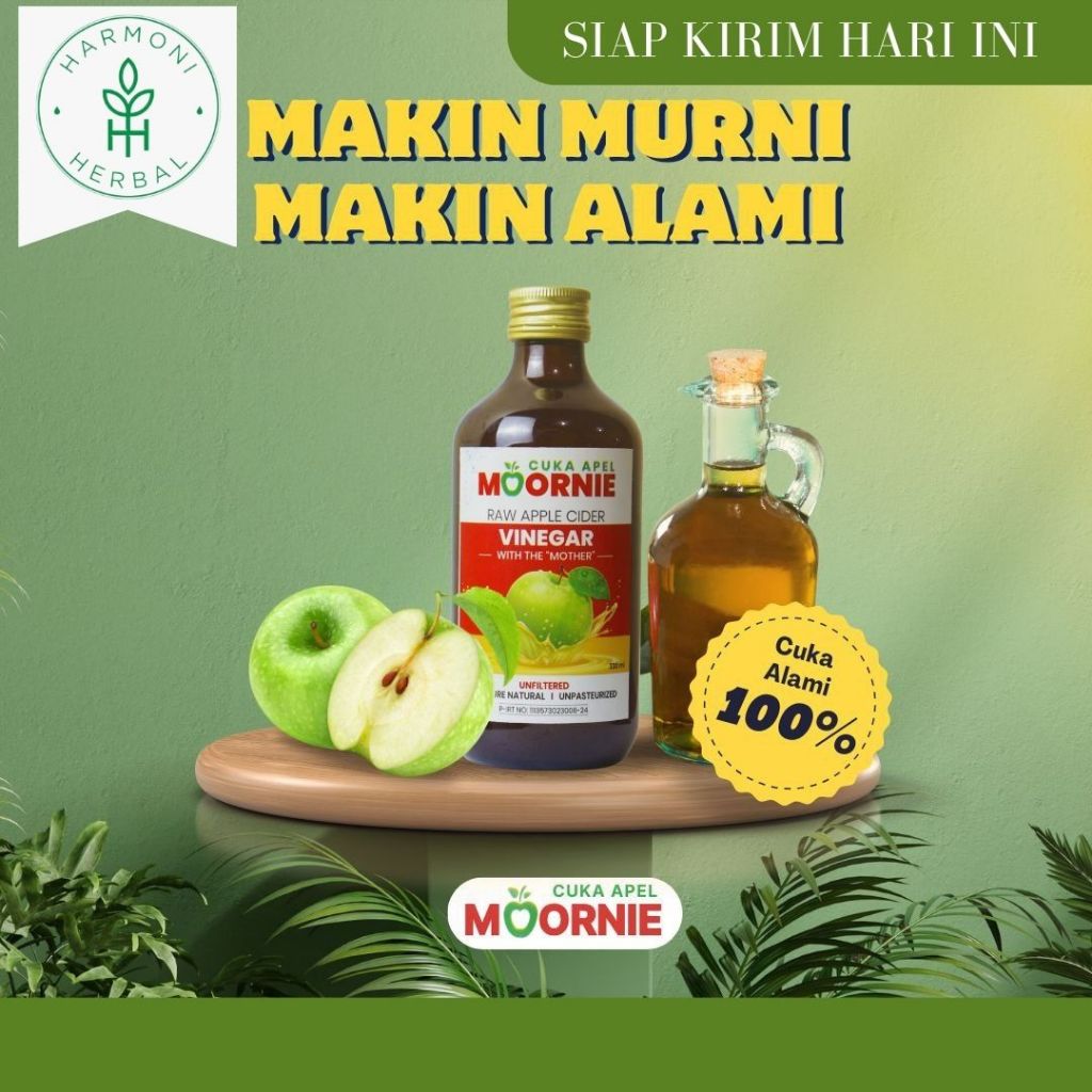 

CUKA APEL MOORNIE 330ML UNTUK DIET