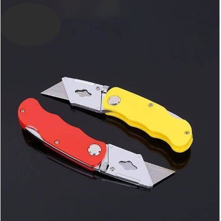 

Cutter Lipat Foldable Pisau Cutter Knife refil isi 5 pcs