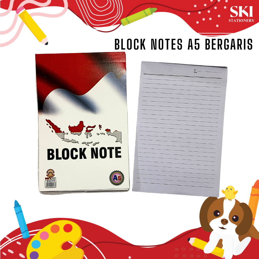 

Block Note / Blocknote / Notes / Memo Seminar Hotel Murah