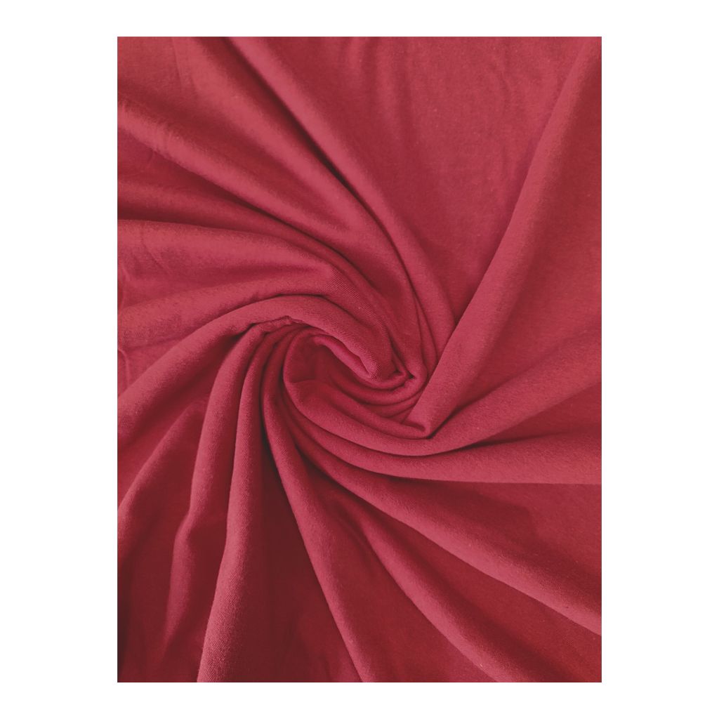 KAIN KATUN COMBED 30S MERAH