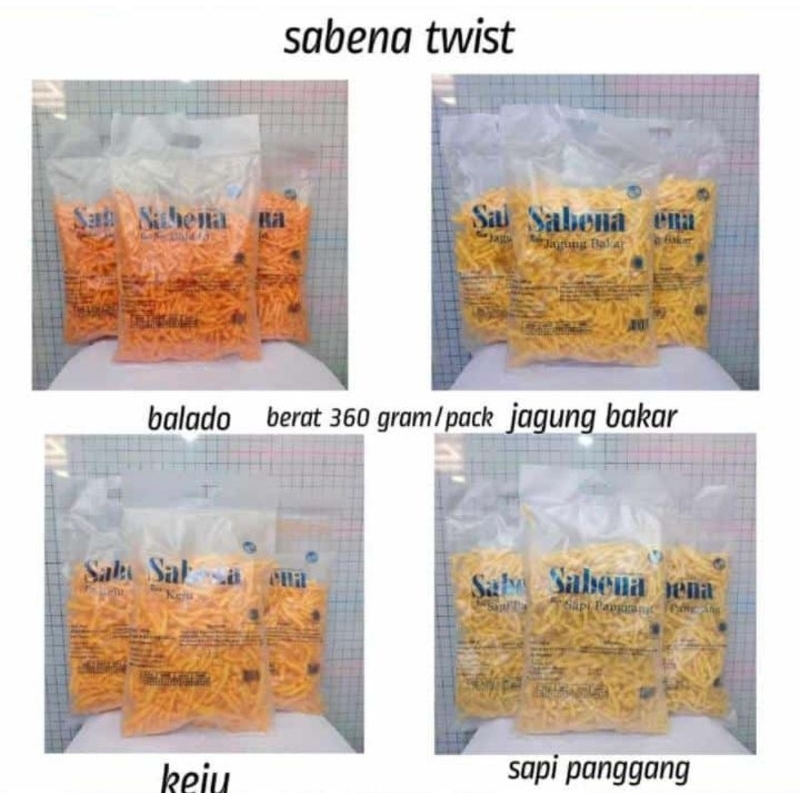 

sabena stick / SNACK SABENA kemasan satuan 360gr