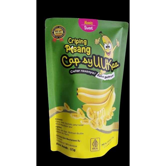 

Criping Pisang (Cemilan Gurih) Solo cap Syuka