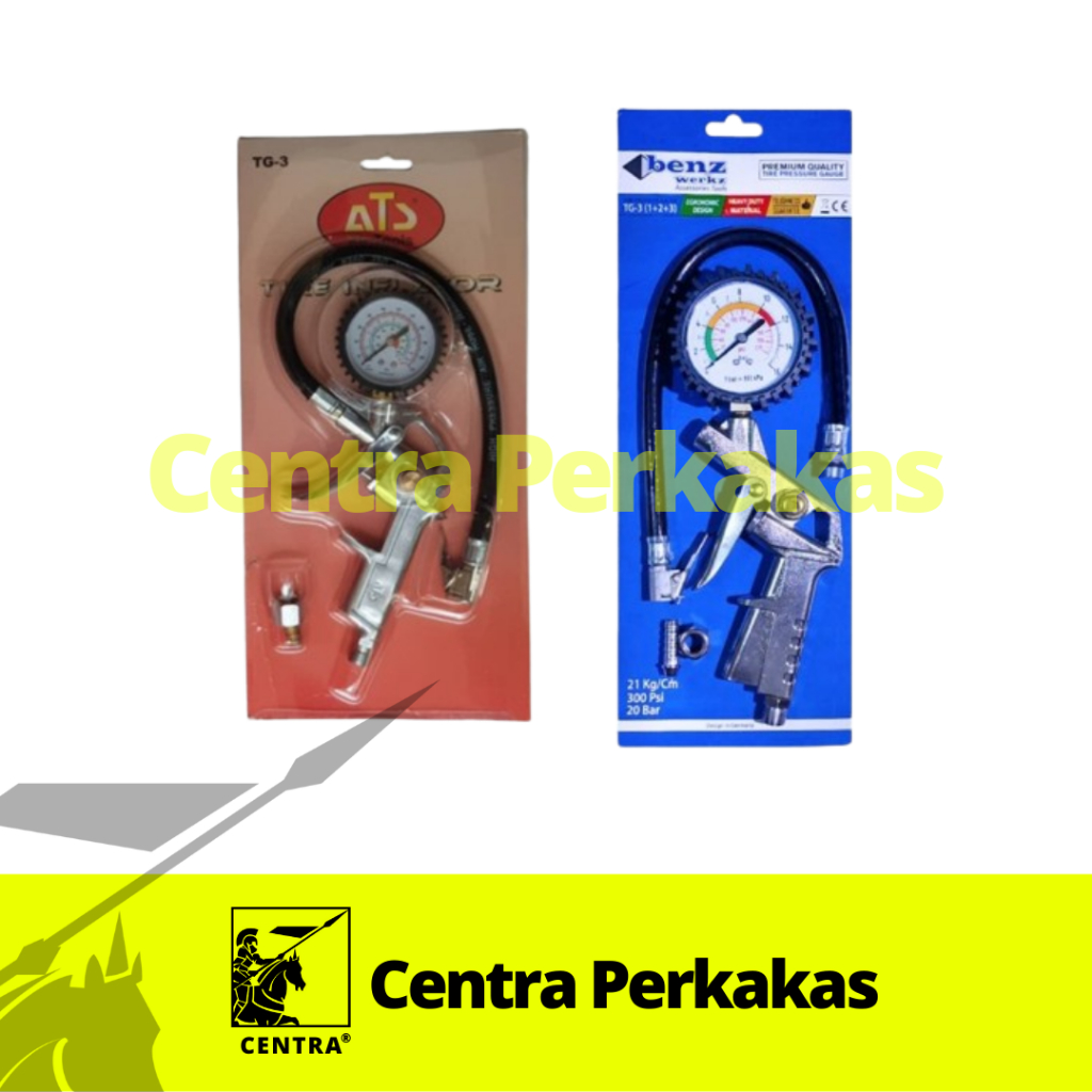 Isian Angin Amper Tire Inflator Gauge