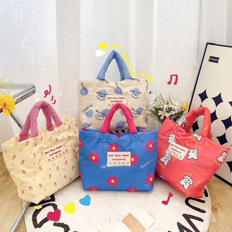 ALICIA Puffy Bag Wanita / Tas Puffy Bag Besar /Tas Wanita Terbaru Kekinian / Korean Bag Premium Qual