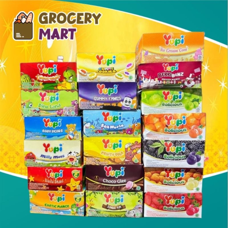 

Permen YUPI Jelly All Varian Aneka Rasa -1 BOX