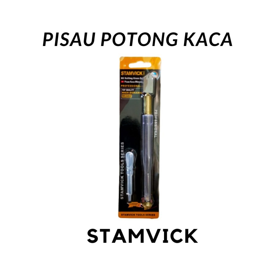 Planet88 - PT88 - Pisau Potong Kaca Akuarium Nako Stamvick Transparan Oil Cutter Intan