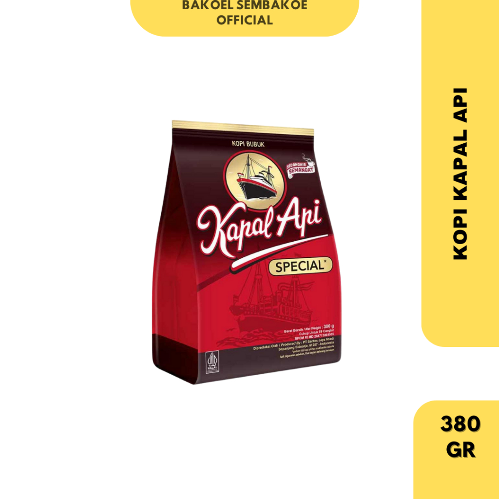 

KAPAL API Kopi Bubuk Special Merah 380gr