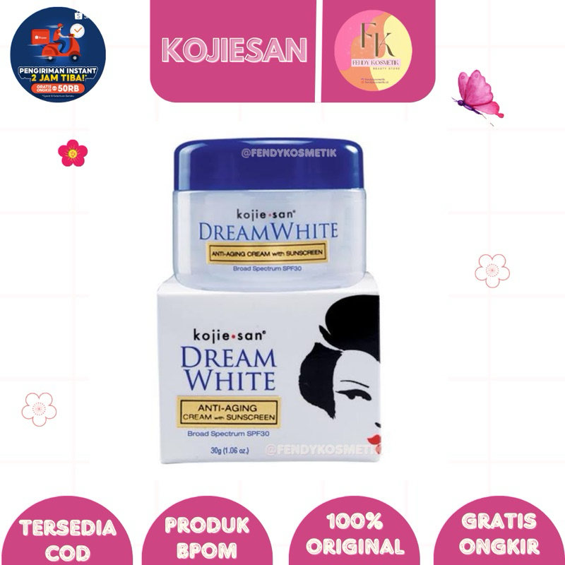 FK - KOJIESAN DREAM WHITE FACE CREAM SPF30 30GR