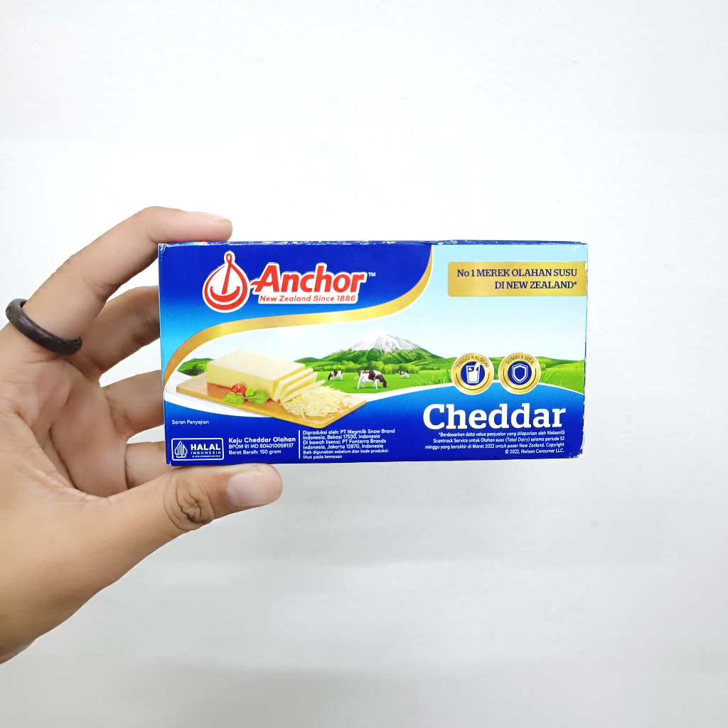 

ACNHOR KEJU CHEDDAR 150GR