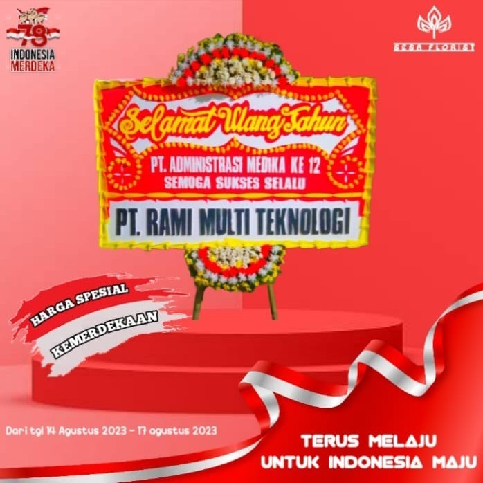 Karangan Bunga Papan Ucapan Selamat Duka Cita Wedding Wisuda Opening Congratulations Jakarta Bekasi