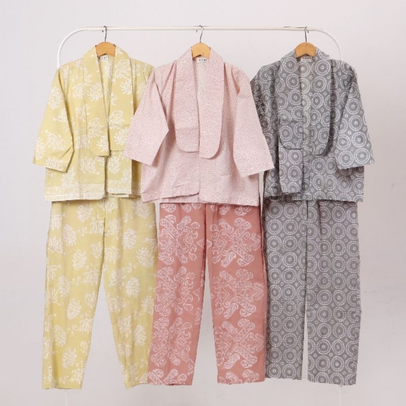 Setelan Batik Anak Perempuan Premium Baju Batik Anak Tanggung Usia 3 - 14 tahun Baju Batik Anak Cewe