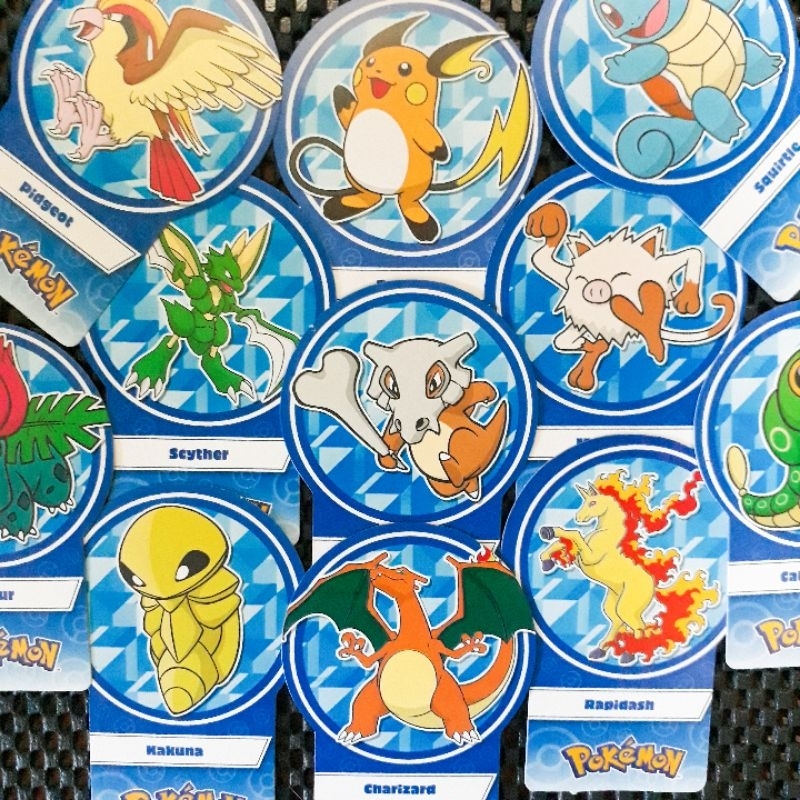 Kartu Choki Choki POKEMON Terbaru 2024 BIRU