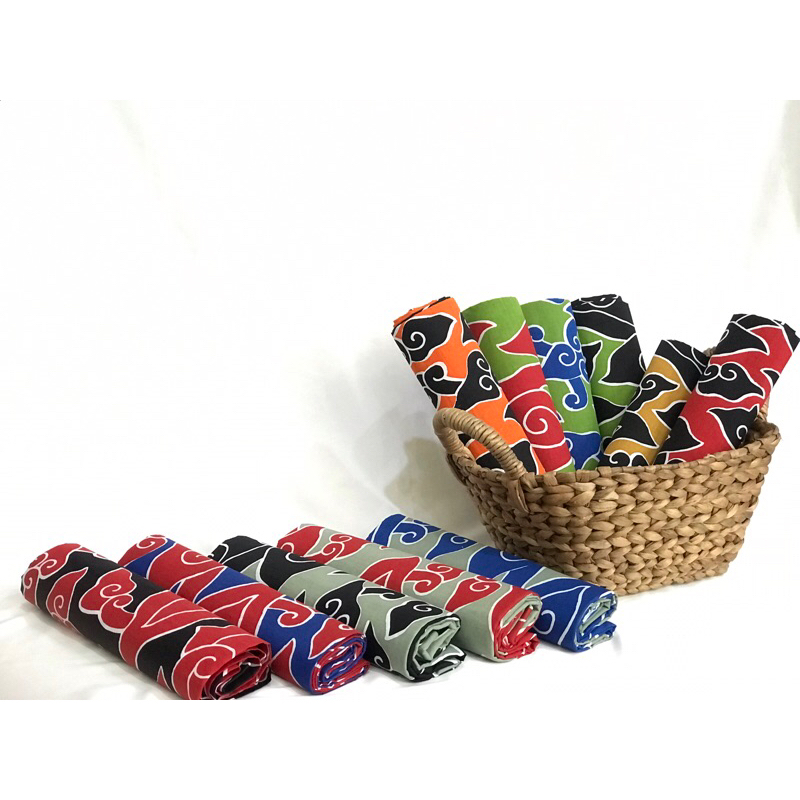 Batik katun print mega mendung eskrim