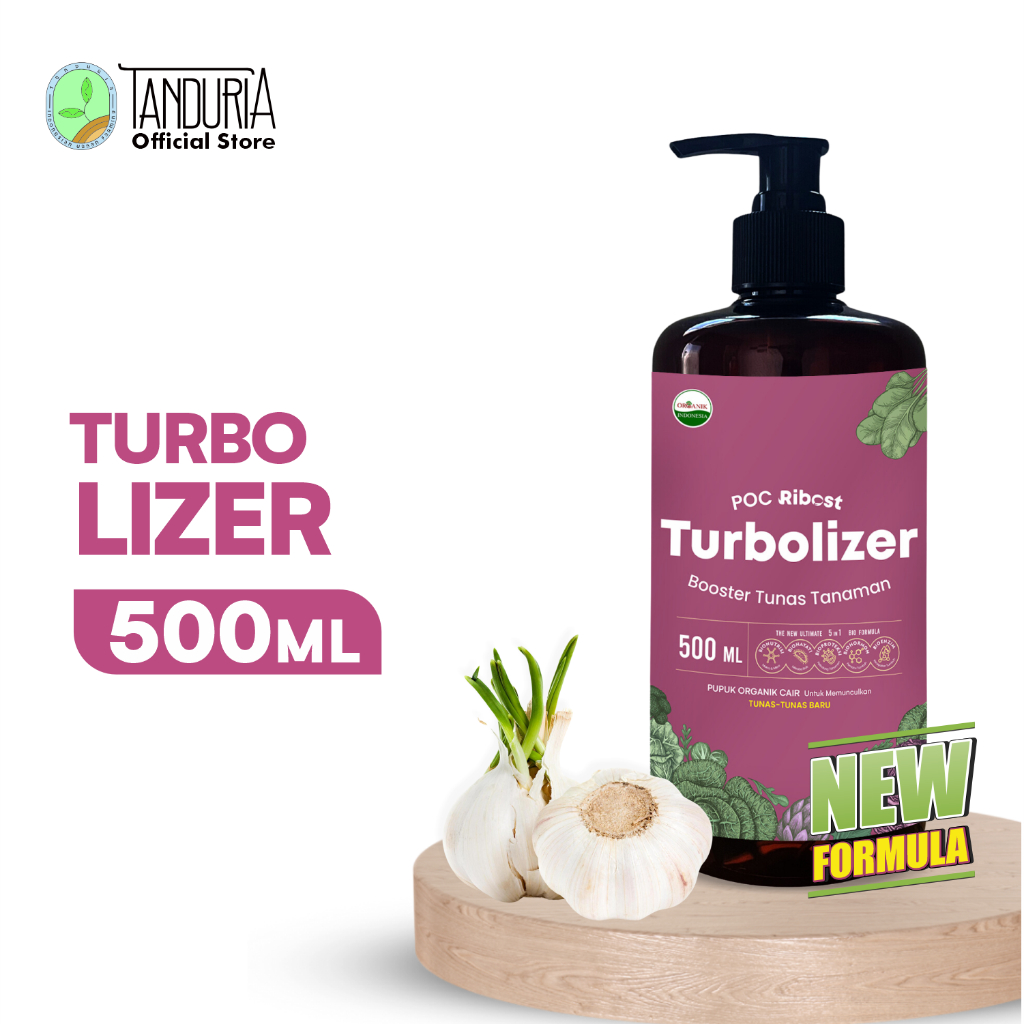 TANDURIA - Ribost Turbolizer Penumbuh Tunas Baru Pupuk Organik Cair POC 500 ml