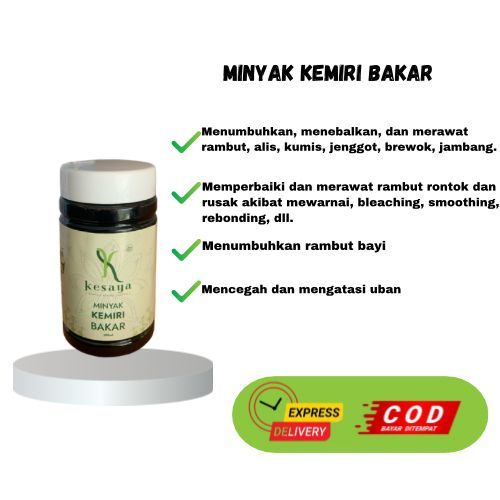 Kesaya Minyak Kemiri Bakar | Minyak Kemiri Bakar Asli