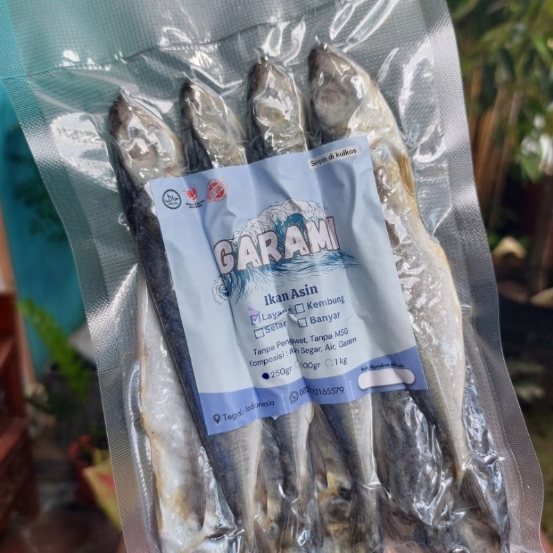

IKAN ASIN LAYANG 250 GRAM TERMURAH & FRESH