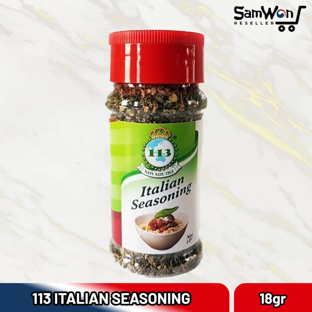 

113 ITALIAN SEASONING 18gr - Bumbu Rempah Italian Herbs Siap Pakai