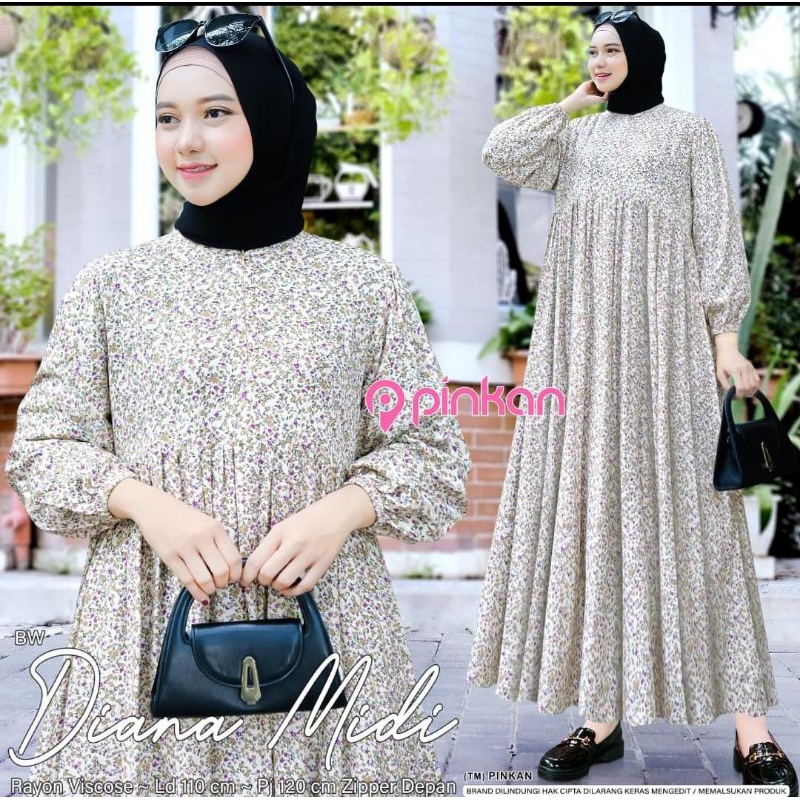 diana midi dress mutif