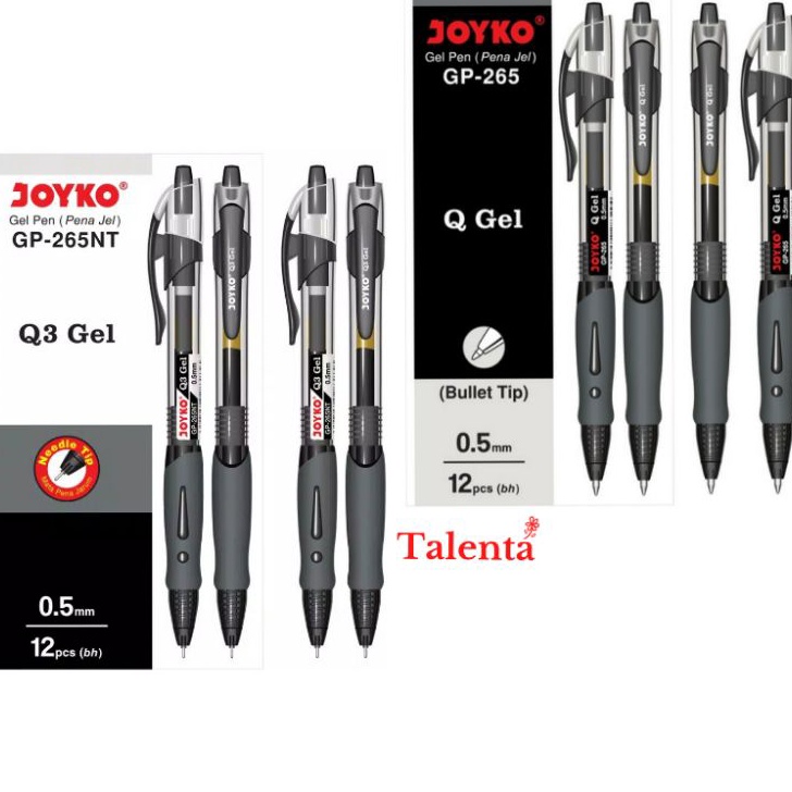 

HOT Pulpen Gel Joyko Q Gel GP265 Q3 GP265NT Grosir 1 Lusin