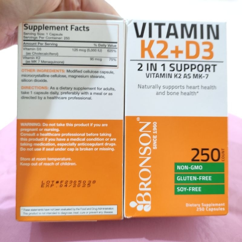 vitamin d3 k2 Bronson