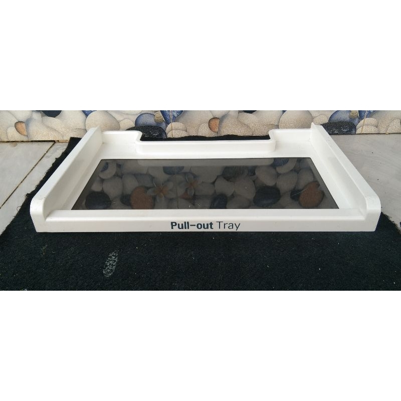 Rak kulkas LG inverter 2 GN-B215SQMT rak ikan dan daging kulkas LG inverter 2 pintu GN-B215SQMT